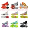 Fußballschuhfußball -Strecke FG Mutant Kern schwarzer rotes Fußball Boot Demonskin Peoreless Adv Dragon Ruben Dangor Dunkel