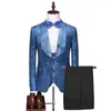 Men's Suits Custom Made Groom Wedding Dress Blazer Pants Business High-end Classic Trousers SA04-54999