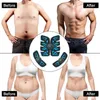 Core Abdominal Trainers Smart EMS Electric Muscle Stimulator Body Abdominal Training Arm Back Leg Trainer Viktminskning Klistermärken Hem Gym Fitness Hastighet 231211