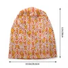 Berets Orange Slice Abstract Haring Dance Skullies Beanies Caps Hip Hop Winter Warm Women Men Knitting Hat Unisex Adult Bonnet Hats