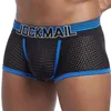 Underpants JOCKMAIL Sexy Men Underwear Boxer Breathable Mesh Boxershorts Male Cueca Gay Penis Man Panties Mens Trunks