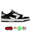 Brand Sta Designer Casual Shoes Star Sk8 Suede Patent Leather Black White Triple Pink Shark Green Grey Blue Mens Luxury Sneakers Womens Fashion Trainers