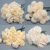 Dekorativa blommor kransar 10st Champagne Series Wedding Simulation Flower Branch Auditorium Road blommor Arrangemang Material Hem R 231207