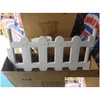 Ylwcnn Baby Rail Pannelli di plastica per bambini Piscina di palline per bambini Accessori per recinzione Bianco Box Cancello Parco giochi morbido Fencel231028 Drop Deliv Otmad