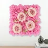 Fleurs décoratives Fleur artificielle Vibrante Douche nuptiale Simulation de fête de mariage Rose Décoration murale réaliste à la recherche d'un superbe