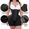 Taillen-Bauch-Shaper AfruliA Bodysuits Shapers Unterbrustkorsetts Trainer Sexy Butt Lifter Ganzkörper-Kontrollhöschen Kolumbianische Shapewear 231211