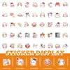 102pcs 귀여운 Totutan Rabbit DIY 만화 낙서 방수 PVC 스티커 팩 냉장고 자동차 여행용 노트북 노트북 컵 전화 데스크 자전거 스케이트 보드 케이스.