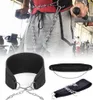 Cintura per sollevamento pesi in neoprene spesso con cintura per immersione a catena per trazioni al mento Kettlebell Bilanciere Fitness Bodybuilding Gym6810412