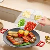 Teller Fach Teller Multifunktions Anti Verbrühungen Obst Mahlzeit Servieren Home Küche Geschirr Platten Zubehör