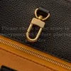 12A Upgrade Mirror Quality Designer MM GM Onthego Tote Bag Womens Genuine Leather Black Purse Embossed Shopping Bag Luxurys Canvas Handbags Shoulder Travel Bags