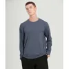 Men's Long Sleeve Tops fashion Yoga Sports T-shirt High Elastic Speed Dry Round Neck Fiess Gym Clothes Running Casual Exercise Shirt 6s 2023