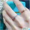 Band Rings S Designers Ring Fl Diamond For Women New Fashion Couple Jewelry Simplicity Stereoscopic Casual Party Good Nice Drop Delive Dh5Mj