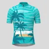 Racejassen Hawaii Kokospalm Fietsshirt Korte mouw Fietsshirt Fietskleding Bergwegkleding Ademende MTB-kleding