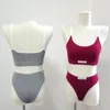Seksi Set Kadınlar Pamuk Sakinsiz Sütyen Düşük Bel Külotu Tel Ücretsiz Tüp Üst Sütyen İç çamaşırı Kadın Konfor Sporları 231211