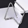 Keizer Heren Titanium Roestvrij Stalen Ketting Dames Veelzijdig Gepersonaliseerde Trendy Hip Hop High End Sieraden Fccc3