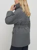 Trench da donna Giacca Autunno Inverno 2023 Elegante colletto alla coreana Cappotto Bottoni cintura vintage Caldi morbidi Top Promozione per le donne
