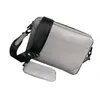 Modeontwerper tassen dames ketting echt zwart leer groot capaciteit schoudertas hoogwaardige crossbody tas#69443282c