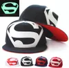 Luminous fluorescencyjna czapka Superman039S Hip Hip Hop w hiphopa Cap Flat Summer Hat Baseball CAP20575092406324