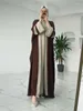 Ethnic Clothing Ramadan Muslim Kimono Abaya Set Turkey Islam Saudi Arabia Dress Prayer Clothes Women Sets Kaftans Djellaba Robe Femme