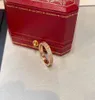 V matériau en or bague de bande punk de qualité de luxe avec diamant pour femme et homme bijoux de fiançailles cadeau en deux couleurs plaqué PS41968134224