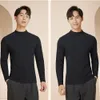 Sous-vêtements thermiques pour hommes Chemise thermique pour hommes Sous-vêtements thermiques Hauts d'hiver Pulls à col roulé à fond mince T-shirt épais à manches longues Vêtements pour hommes 231211