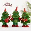 クリスマスおもちゃのクリスマスエレクトリックおもちゃおもちゃのクリスマスツリーチルドレンの電気おもちゃは、子供向けの男の子の女の子のためのダンス面白いクリスマスギフトを歌うことができます231208