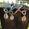 Pendant Necklaces Fashion Women Bohemian Seashell Beading Clavicle Choker Necklace Natural Sea Shell Cowrie Beads Beach