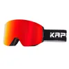 Ski Goggles KAPVOE Outdoor Men Snowboard Glasse Winter Snow Sunglasses UV400 Magnetic Attraction Anti Fog Skiing 231109