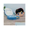 Keepsakes Wood Baby Tooth Box English /Spanish /Portuguese Milk Teand