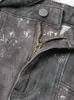 Spódnice deat kobiety dżinsowa spódnica kamuflaż szczupły splicowane kieszenie zamki błyskawiczne koronkowe mini spódnice jesienne moda 29L244 231211