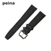20mm 21mm 22mm New Black Green Nylon and Leather Watch Band strap For IWC watches189Y