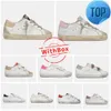 2024 Kids Shoe Italy Infant Childrens Goldens Boys Girls Super Star Sneakers Sequin Classic White Do Dirty Star Leather