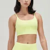 Yoga outfit Sports Underwear Women's Sling Beautiful Back Thin Shoulder Strap U-Krage Anti-Walking Bra