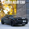 Литая под давлением модель High Simulation 1 24 Dodge Challenger SRT из сплава, модель спортивного автомобиля, литая под давлением металлическая коллекция игрушечных автомобилей, детские игрушки, подарки 231208