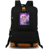 Ashido Mina Backpack Benim Kahraman Academia Daypack Pinky School Bag Cartoon Packsack Baskı Sıralama Sırp Çabası Schoolbag Laptop Day Pack