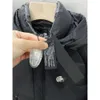 Stone Jacket Counter Style Doudoune à capuche en canard blanc, veste décontractée polyvalente d'hiver pour hommes et femmes 1