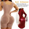 Taillen-Bauch-Shaper AfruliA Bodysuits Shapers Unterbrustkorsetts Trainer Sexy Butt Lifter Ganzkörper-Kontrollhöschen Kolumbianische Shapewear 231211