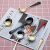 Spoons Dinner Soup Spoon Household Dessert Korean Bibimbap Pink/Red/Green 304 Stainless Steel