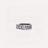 Designer Viviene Westwood Nuovo anello con lettera quadrata dell'imperatrice occidentale Viviennewestwood Anello con lettera quadrata Anello con Saturno punk Anello per coppia