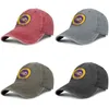 LSU Tigers Round Logo Casquette de baseball en denim unisexe équipée de chapeaux uniques personnalisés cool football basket-ball Core Smoke logo Gold1581313