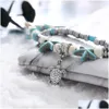 Anklets Fashion Turtle Starfish Mtilayer Bracelets Beach Foot Chain Jewelry For Women Drop Ship Delivery Dhdx7