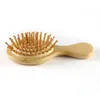 Hair Brushes 4 Pcs/set Hair Comb Set Eco-friendly Bamboo Wooden Air Cushion Massage Comb For Adult Children Wide Tooth And Pointed Tail Cmb 231211