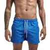 Men's Shorts Men Casual Solid Color Swimsuits Boys Boxers Quick Drying Swimming Trunks Surfing Wholesale