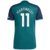 Gabriel Jezus Soccer Jersey 23 24 Saka Saliba Arsen G.jesus Jurrien Timber Zinchenko Nketiah Trossard Ben White Martinelli Declan Rice koszulka Odegaard Men Kid