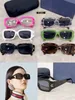 2024 Summer New Rectangular Lady Designer Sunglasses Women Brand Vintage Glasses Travel mall Rectangle Sun Glasses UV400 Eyewear 6151