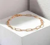 4mm Womens Girls Paperclip Rolo Link Bracelet 585 Rose Gold Filled Chain Fashion Jewelry Accessories Gifts 20cm Dcb60299P2792066