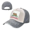 Cappellini da baseball Capybara Flag (versione terrestre rilassata) Cappello da cowboy Streetwear Marchio Uomo Cappelli da donna Uomo