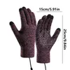 Cycling Gloves Hand Warmer Screen Touch Heating For Fishing Windproof Soft Mittens Riding Hiking Outdoor Adventure