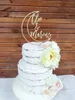 Cake Tools Custom Celestial Wedding Topper Moon Mr och Mrs Decor Name