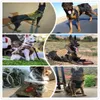 犬の襟のリースメタルバックル戦術犬ハーネスモルペットトレインベストドイツの羊飼いリーシュハウンドゴールデンレトリバーラブラドールセントバーナードハスキー231212